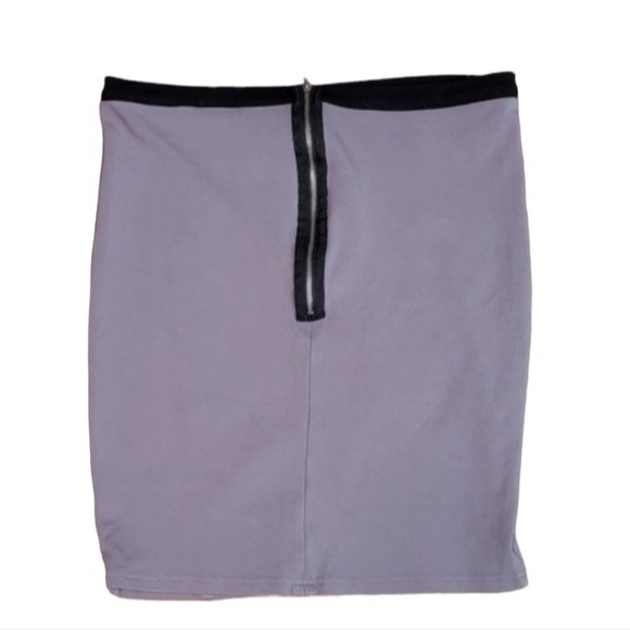 Guess Gray and Black Bodycon Zipper Skirt Size Medium - Picture 2 of 2